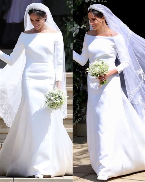 meghan in givenchy|duchess of sussex wedding dress.